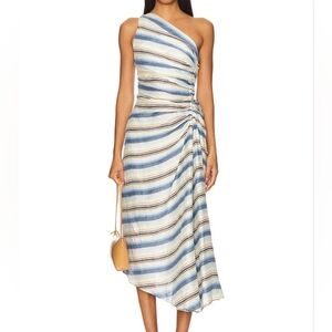 A.L.C. Carolyn Dress in Isla Stripe SALES